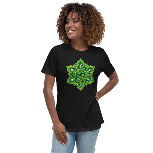 Alien Mandala 1 - Women's Relaxed T-Shirt